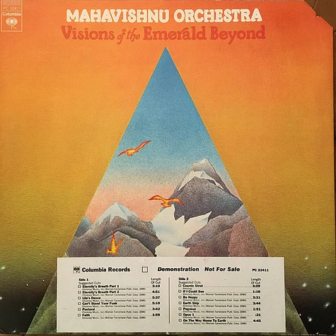 Mahavishnu Orchestra - Visions Of The Emerald Beyond