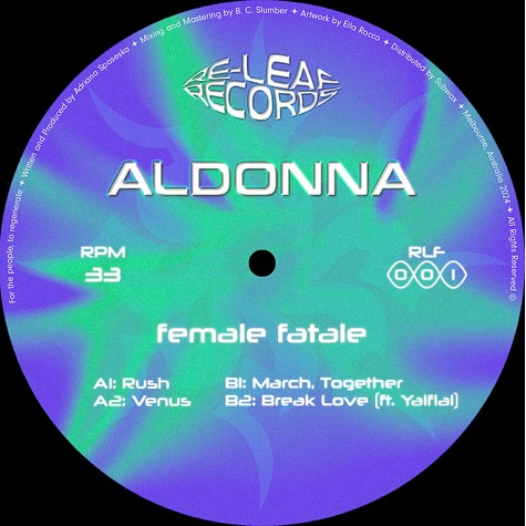 Aldonna - Female Fatale