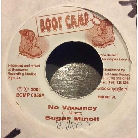 Sugar Minott / Louie Culture - No Vacancy