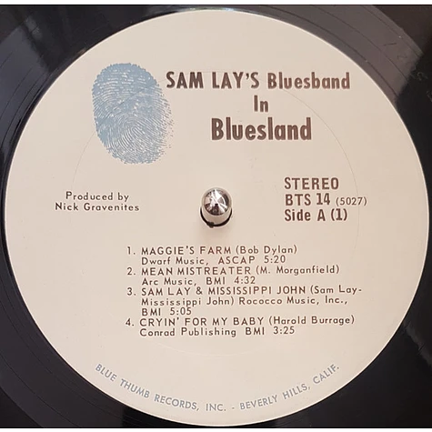 Sam Lay - Sam Lay In Bluesland