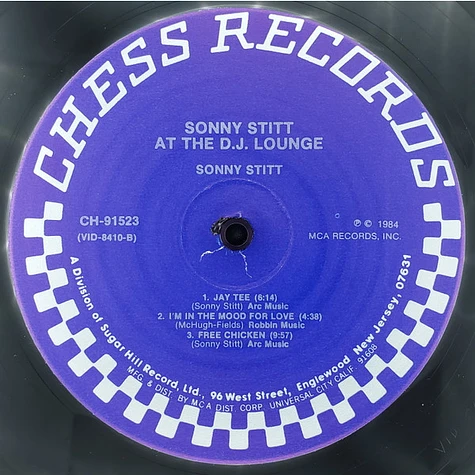 Sonny Stitt - At D.J. Lounge