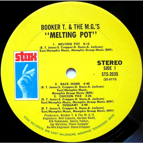 Booker T & The MG's - Melting Pot