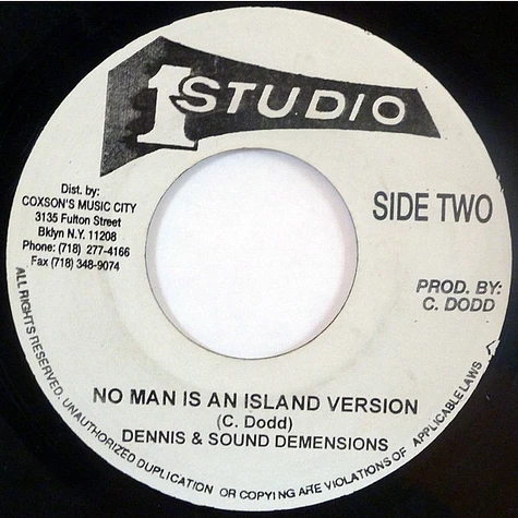 Dennis Brown - No Man Is An Island