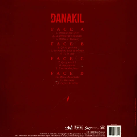 Danakil - Demain Peut-Etre Colored Vinyl Edition