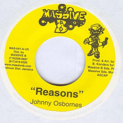 Johnny Osbourne - Reasons