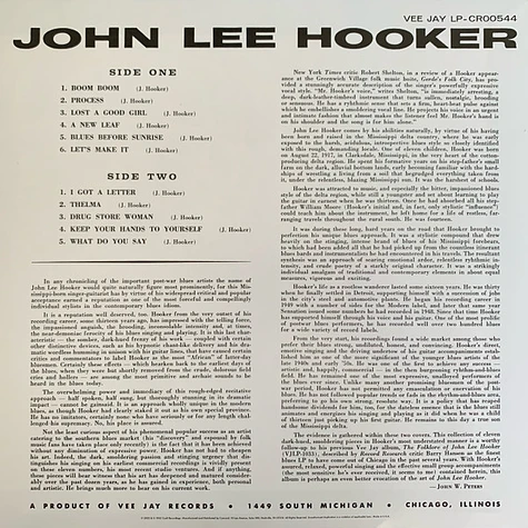 John Lee Hooker - Burnin'