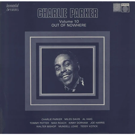 Charlie Parker - Volume 10: Out Of Nowhere