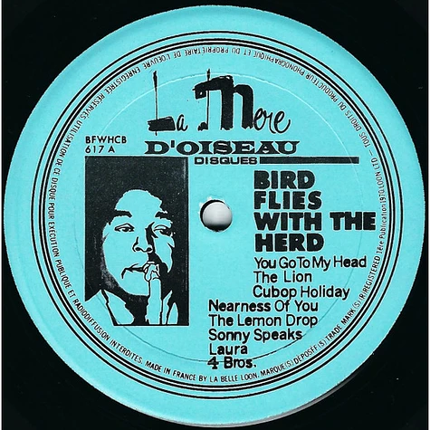 Charlie Parker And Woody Herman And The Thundering Herd / Clifford Brown - Bird Flies With 'The Herd' / The Inspired Trumpet Artistry Of Clifford Brown