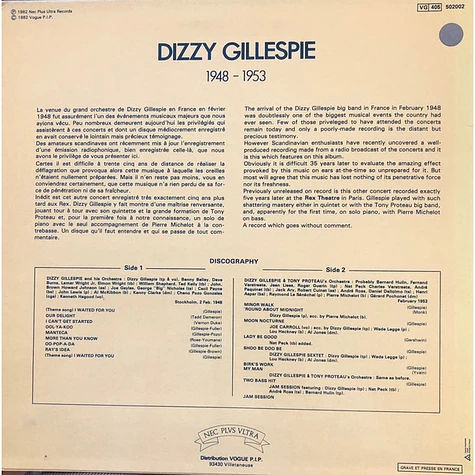 Dizzy Gillespie - 1948-1953