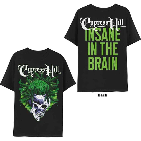 Cypress Hill - Insane In The Brain (Back Print) T-Shirt