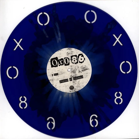 Oxo 86 - Stories Of Suburbia Clear Blue-White-Grey Splatter Vinyl Edition