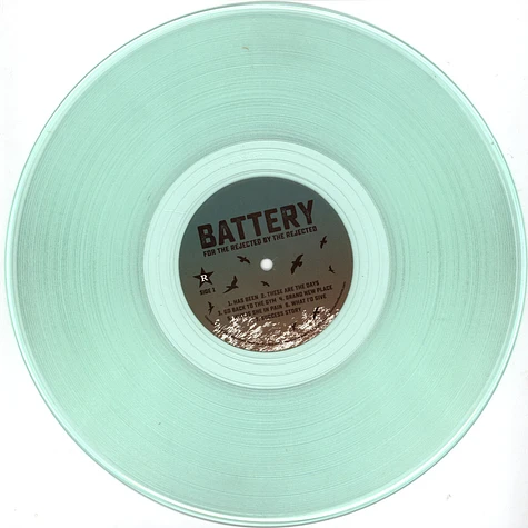 Battery - For The Rejected By The Rejected Coke Bottle Clear Vinyl Edition