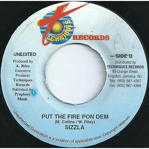 Sizzla - Put The Fire Pon Dem