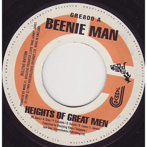 Beenie Man / Goofy - Heights Of Great Men / Naw Heng Out