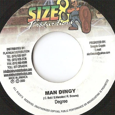 General Degree - Man Dingy