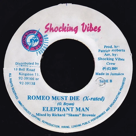 Elephant Man - Romeo Must Die