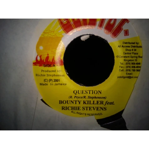 Bounty Killer Feat. Richie Stephens - Question