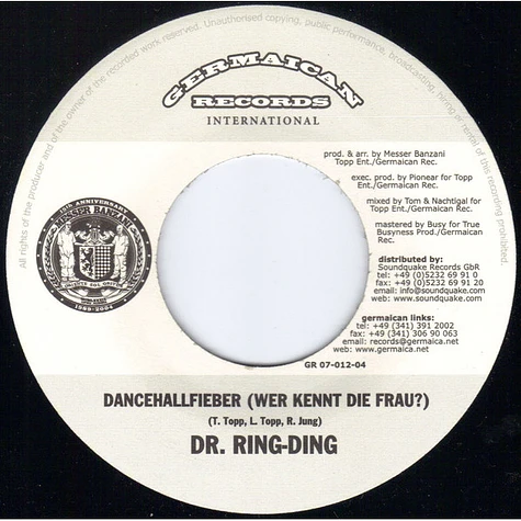 Capleton / Dr. Ring-Ding - Step 2 The Fire / Dancehallfieber