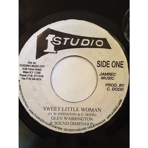 Glen Washington & Sound Dimension - Sweet Little Woman