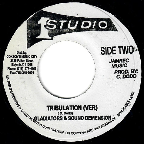 The Gladiators - Tribulation