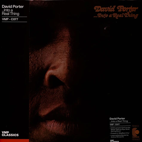 David Porter - ...Into A Real Thing Vinyl Me, Please Edition