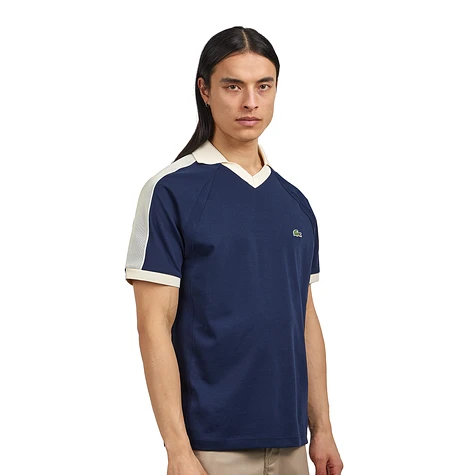 Lacoste - Heavy Jersey Mesh Insert Polo