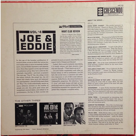 Joe & Eddie - Vol. 4