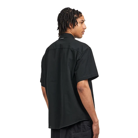 and wander - Dry Breathable SS Shirt (Black) | HHV