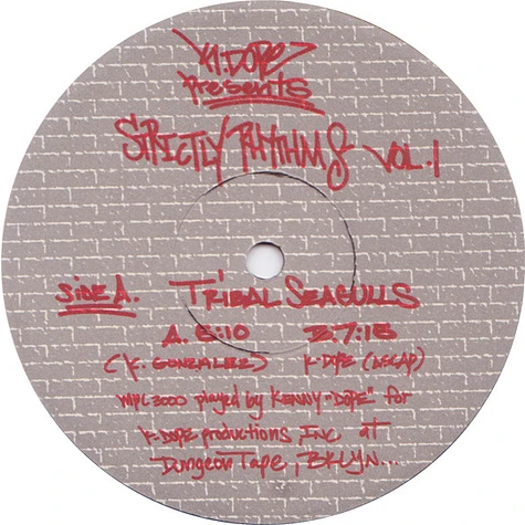 Kenny "Dope" Gonzalez - Strictly Rhythms Vol. 1