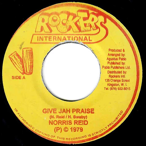 Norris Reid - Give Jah Praise