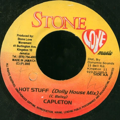 Capleton - Hot Stuff / Hot Stuff (Dolly House Mix)