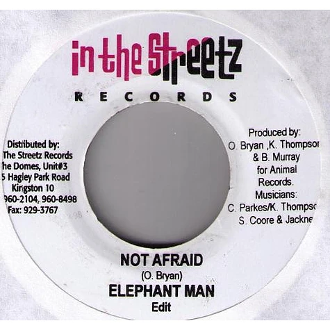 Elephant Man - Not Afraid