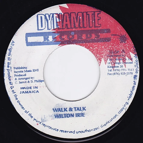 Welton Irie - Walk And Talk