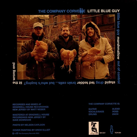 Company Corvette - Little Blue Guy