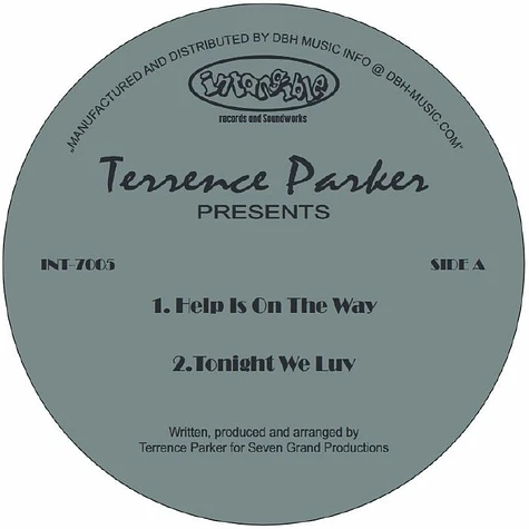 Terrence Parker - Sounds Of Love EP