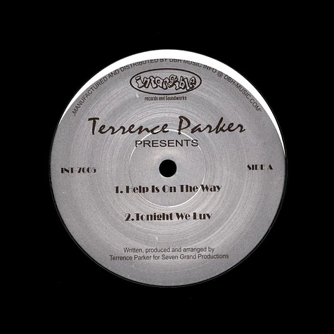 Terrence Parker - Sounds Of Love EP