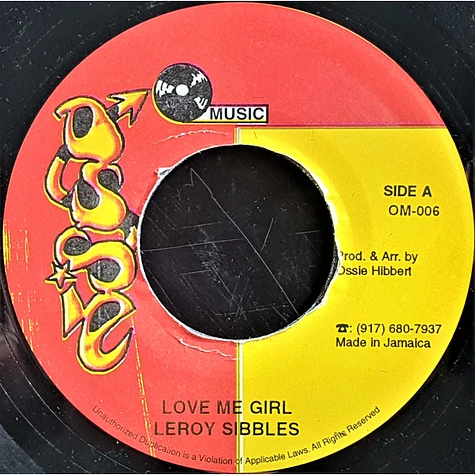 Leroy Sibbles - Love Me Girl