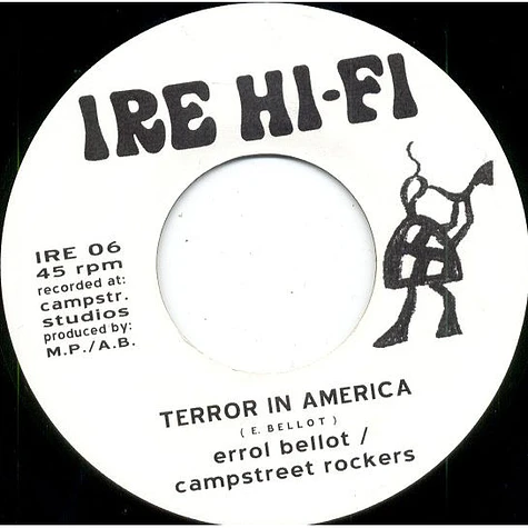 Errol Bellot / Campstreet Rockers - Terror In America