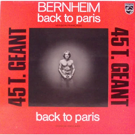 François Bernheim - Back To Paris