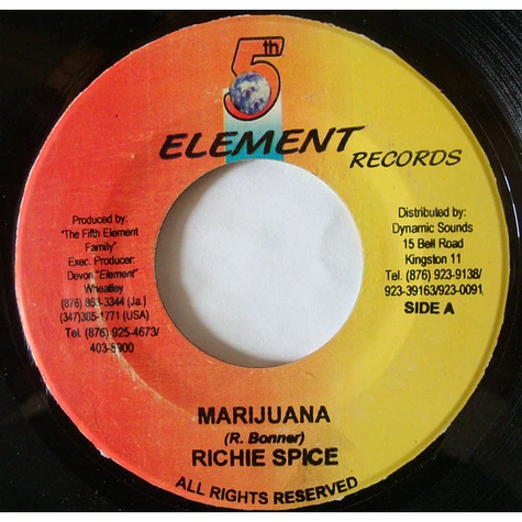 Richie Spice - Marijuana