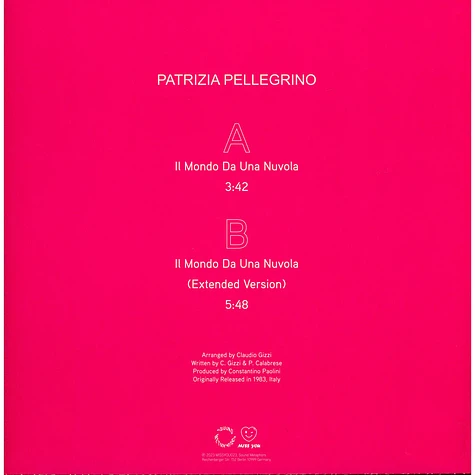 Patrizia Pellegrino - Il Mondo Da Una Nuvola