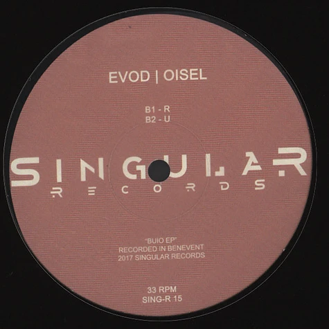 Evod & Oisel - Buio EP