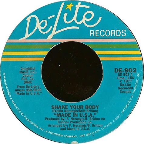 Made In USA - Shake Your Body