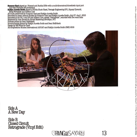 Kaitlyn Aurelia Smith & Suzanne Ciani - Frkwys Vol. 13 - Sunergy Expanded