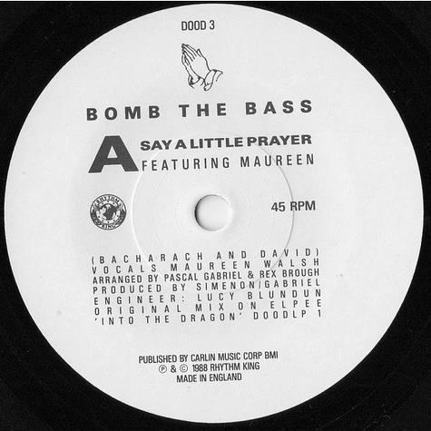 Bomb The Bass - Say A Little Prayer