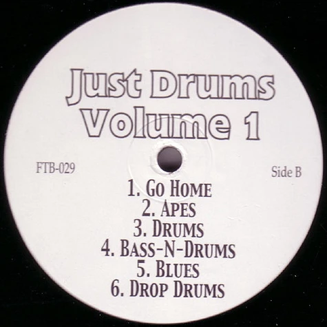 Unknown Artist - Just Drums Volume 1