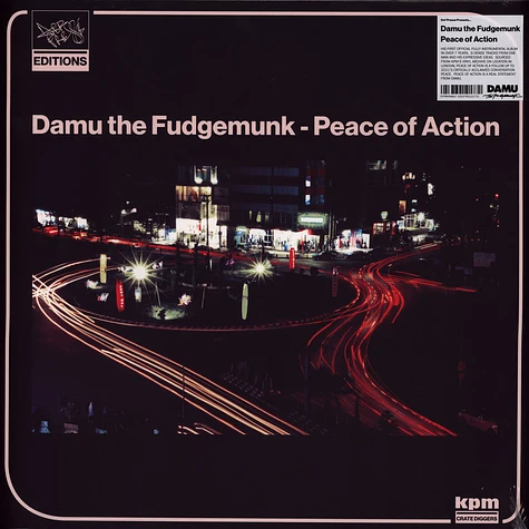 Damu The Fudgemunk - Peace Of Action Black Vinyl Edition