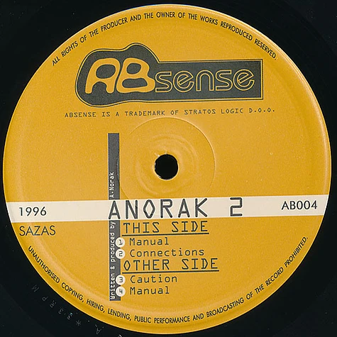 Anorak - Anorak 2