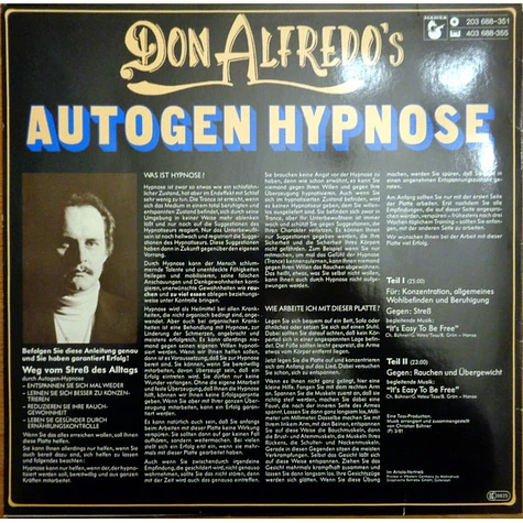 Don Alfredo - Don Alfredo's Autogen Hypnose