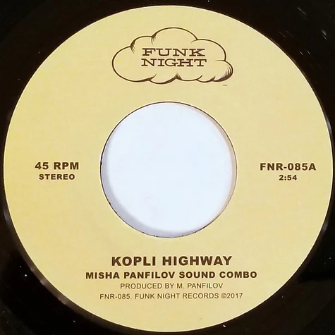 Misha Panfilov Sound Combo - Kopli Highway / The Sudden